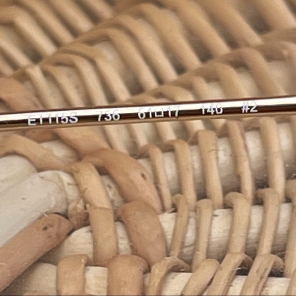 New, ETRO Metal Frame Sunglasses - Picture 7 of 15